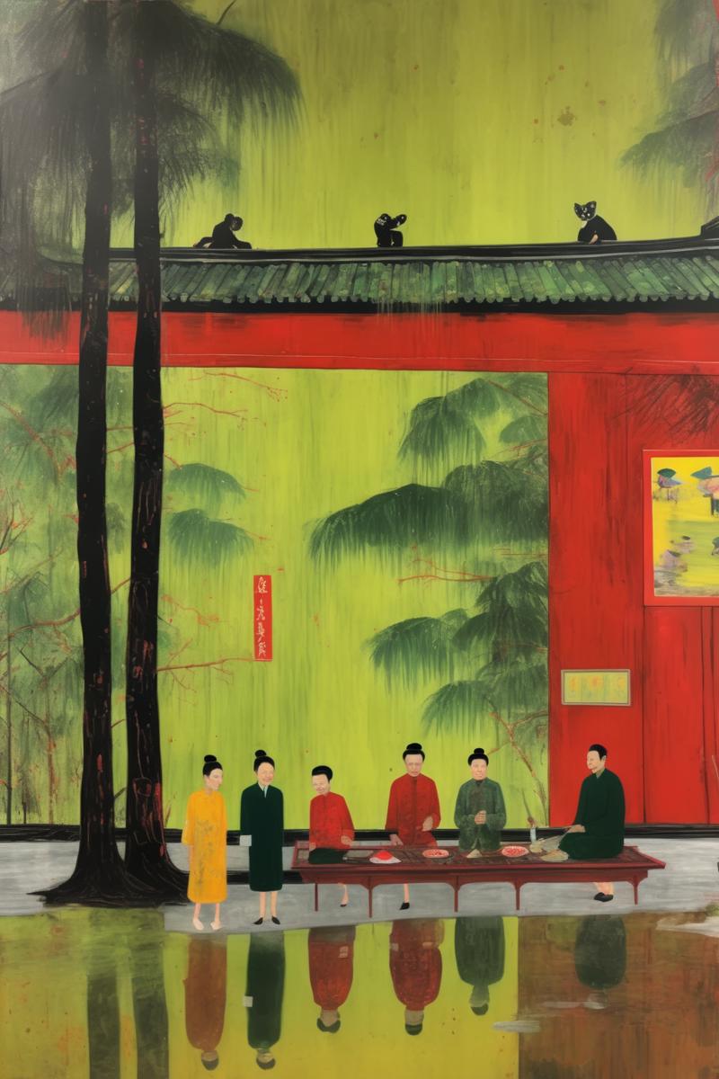 00483-4104365993-_lora_Peter Doig Style_1_Peter Doig Style - A painting by peter doig about Chinese life in 2018 Beijing.png